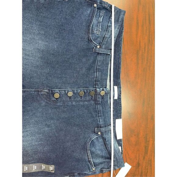NWT Maurices Limitless Jeggings High Rise Button Fly Jeans Size XXL Regular - Picture 9 of 10